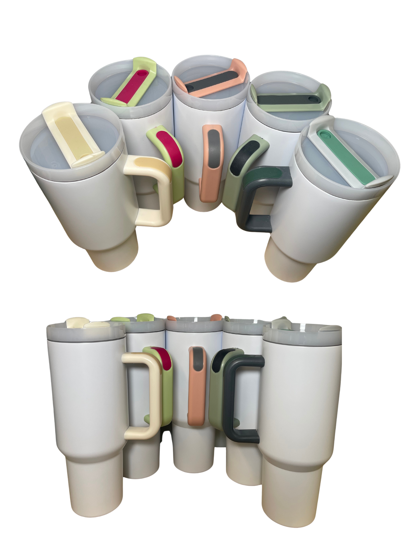 40oz Custom Sublimation Tumbler with Handle