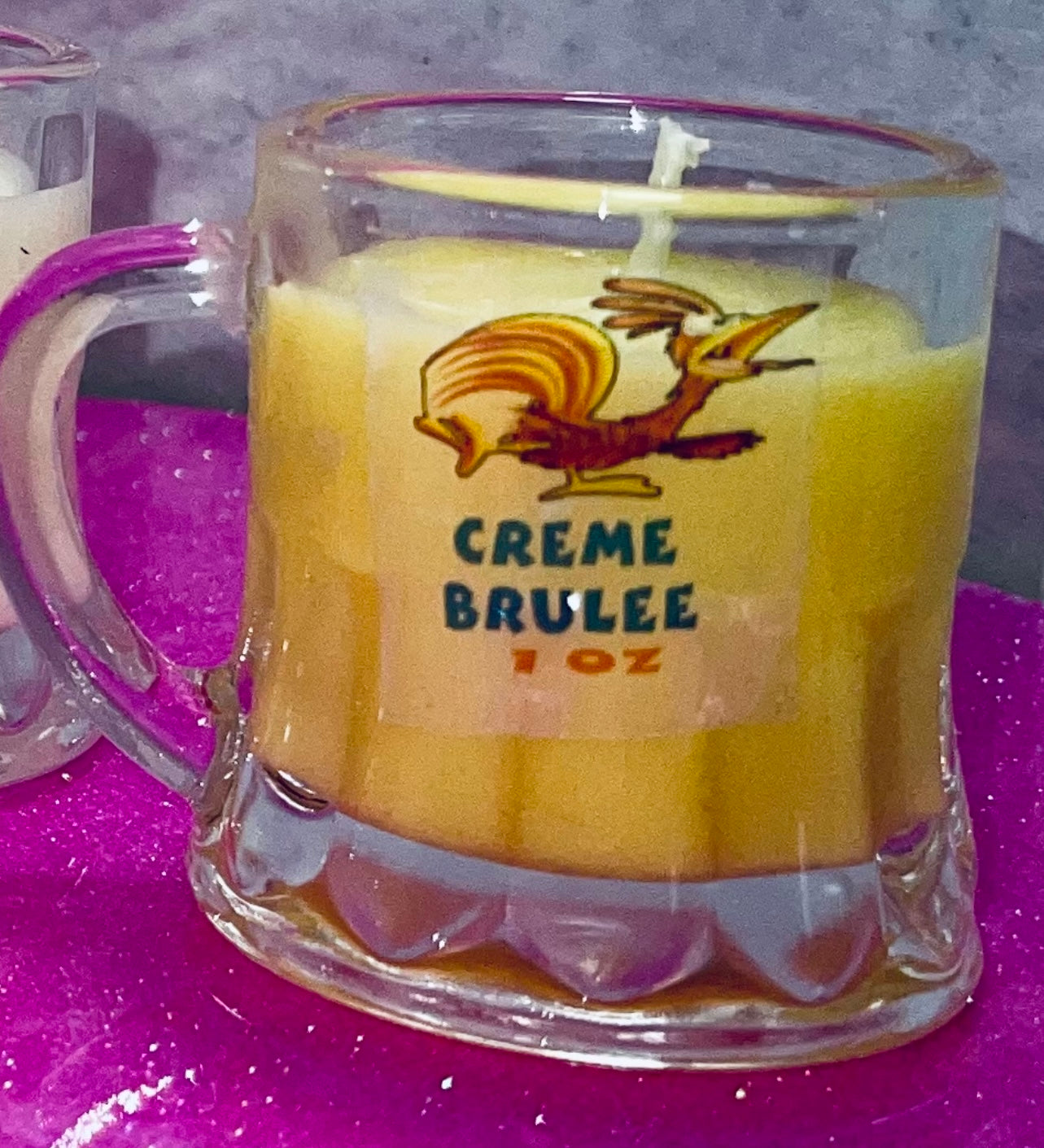 Set of 4 mini mug candles