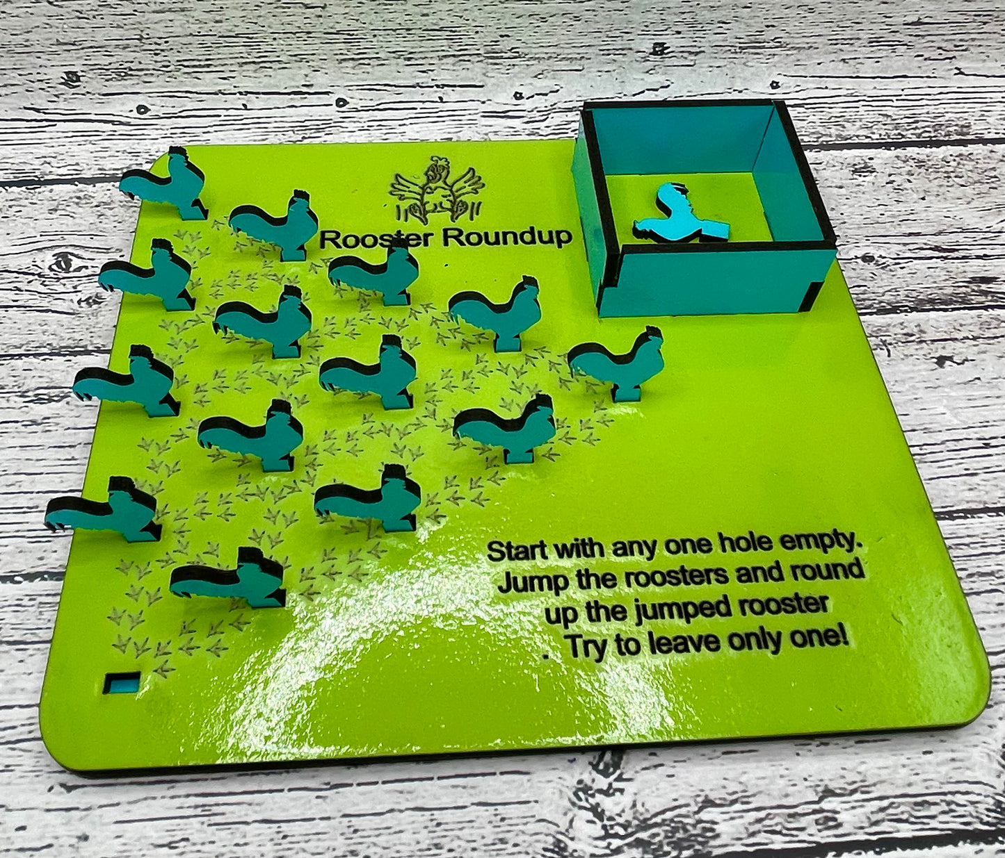 Leap Frog Board Game