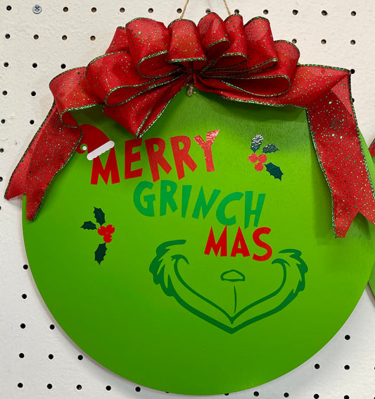 Wooden Christmas Hanging Decoration