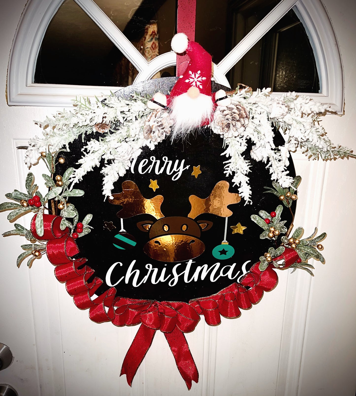 Wooden Christmas Hanging Decoration