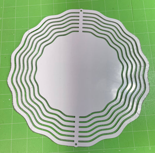 10 inch round wind spinner
