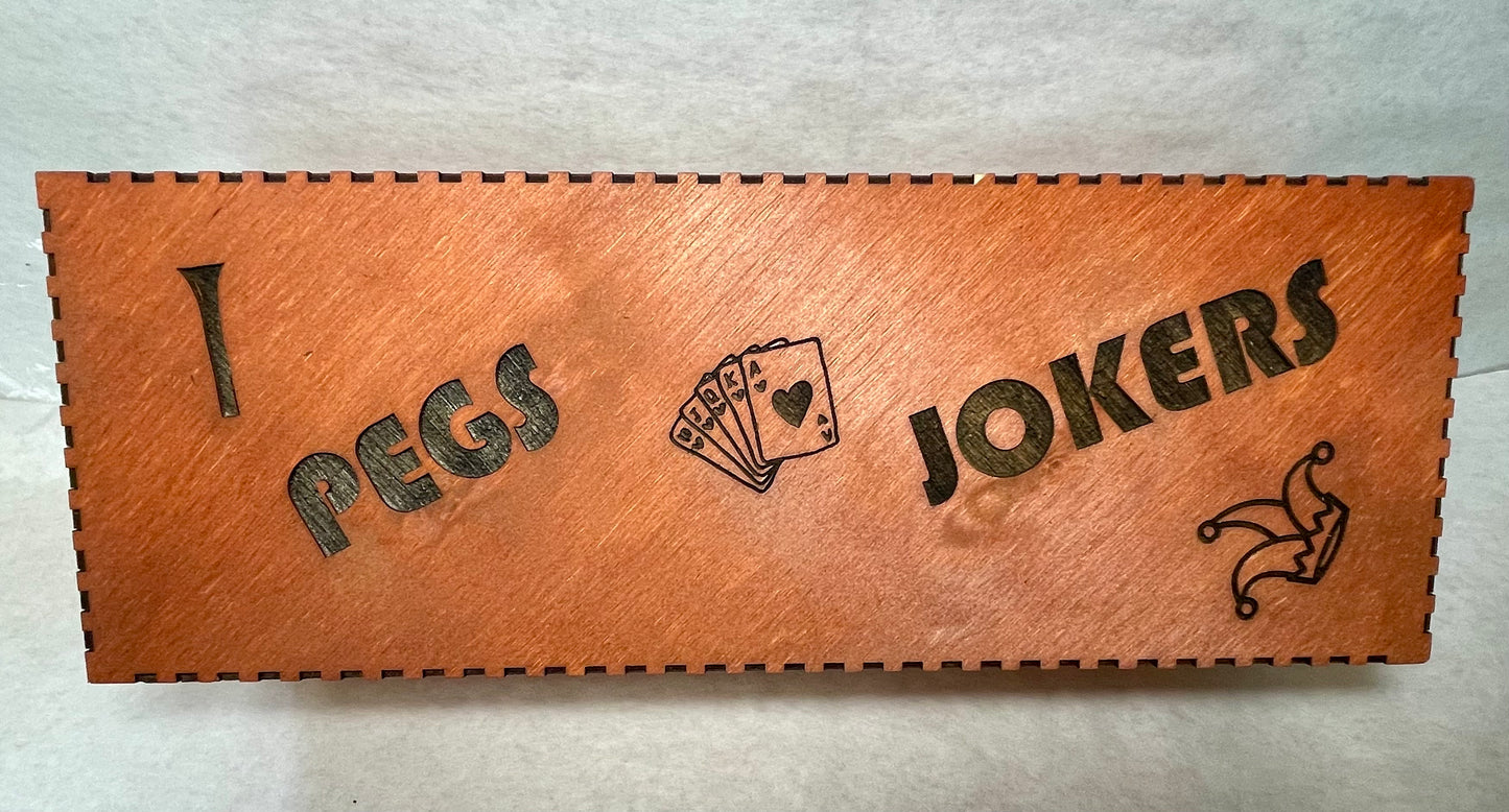 Pegs and Jokers Card Game