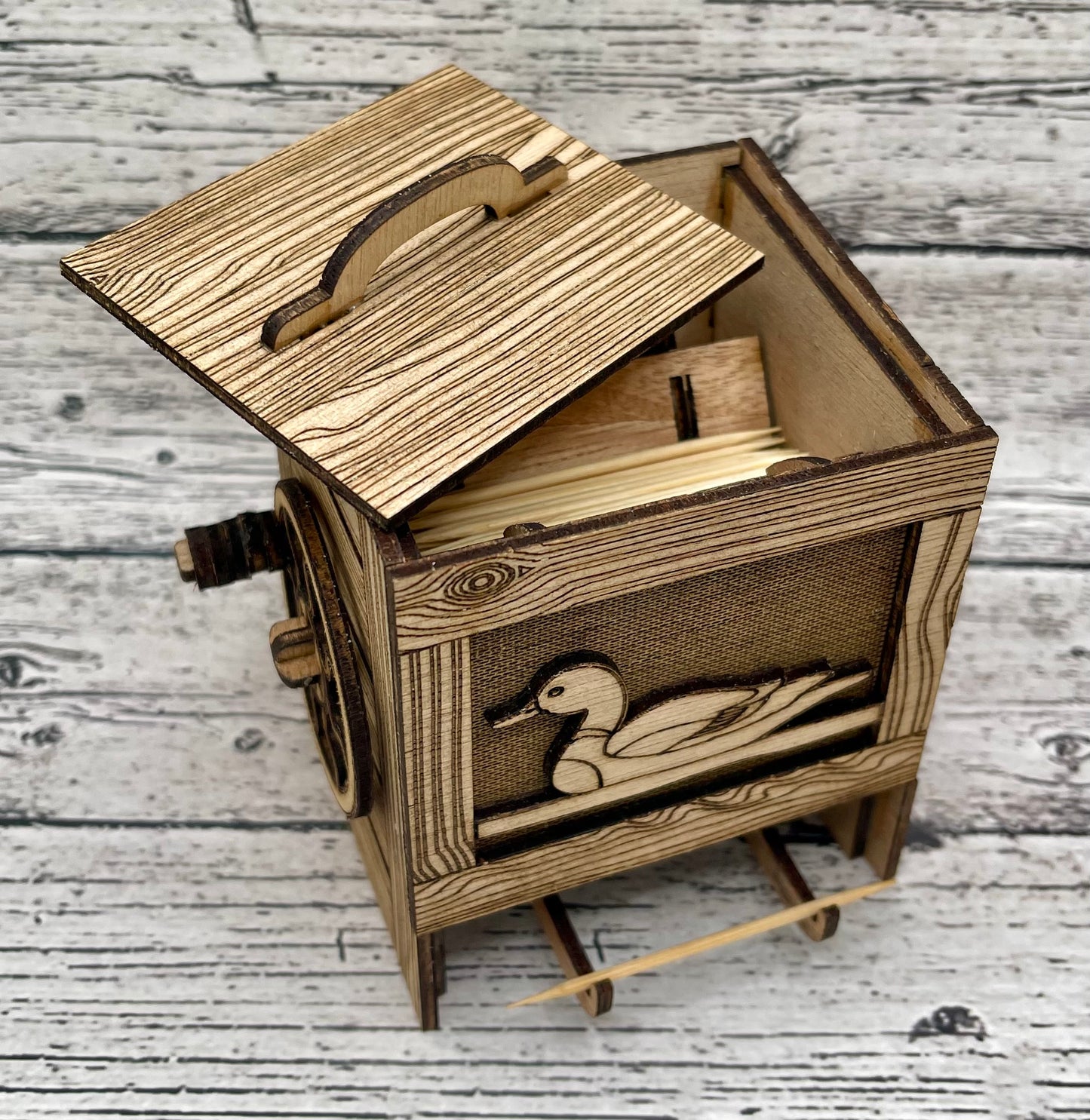 Toothpick dispenser