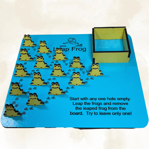 Leap Frog Board Game