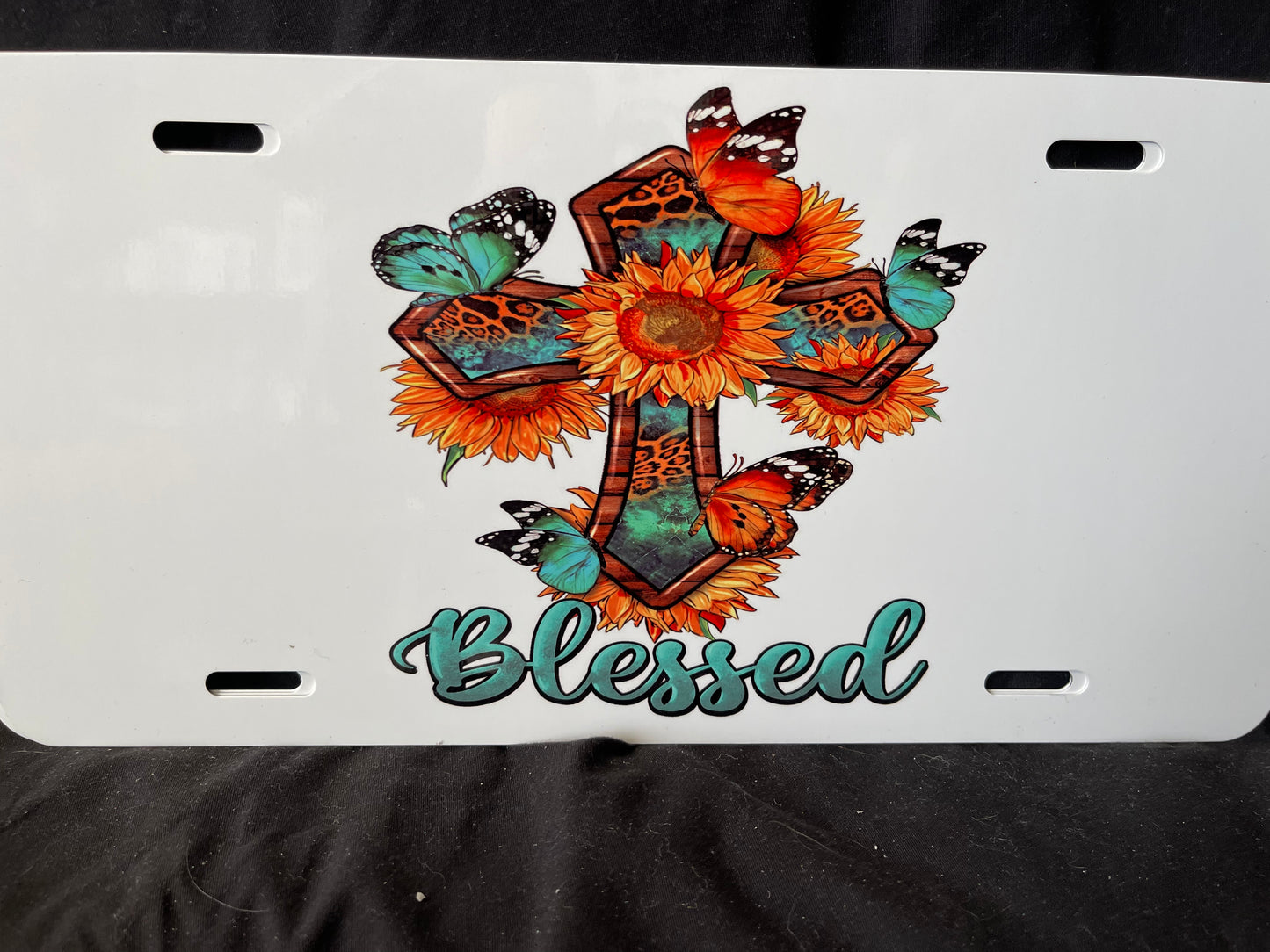 Custom sublimation license plate
